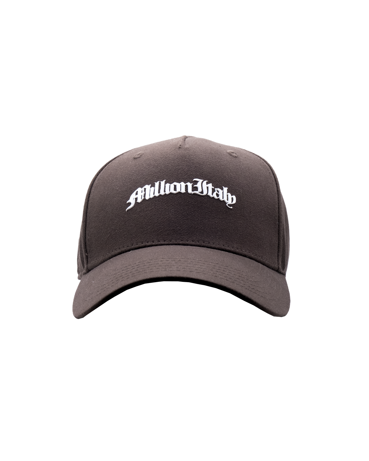 Mütze mit geprägtem Logo Braun