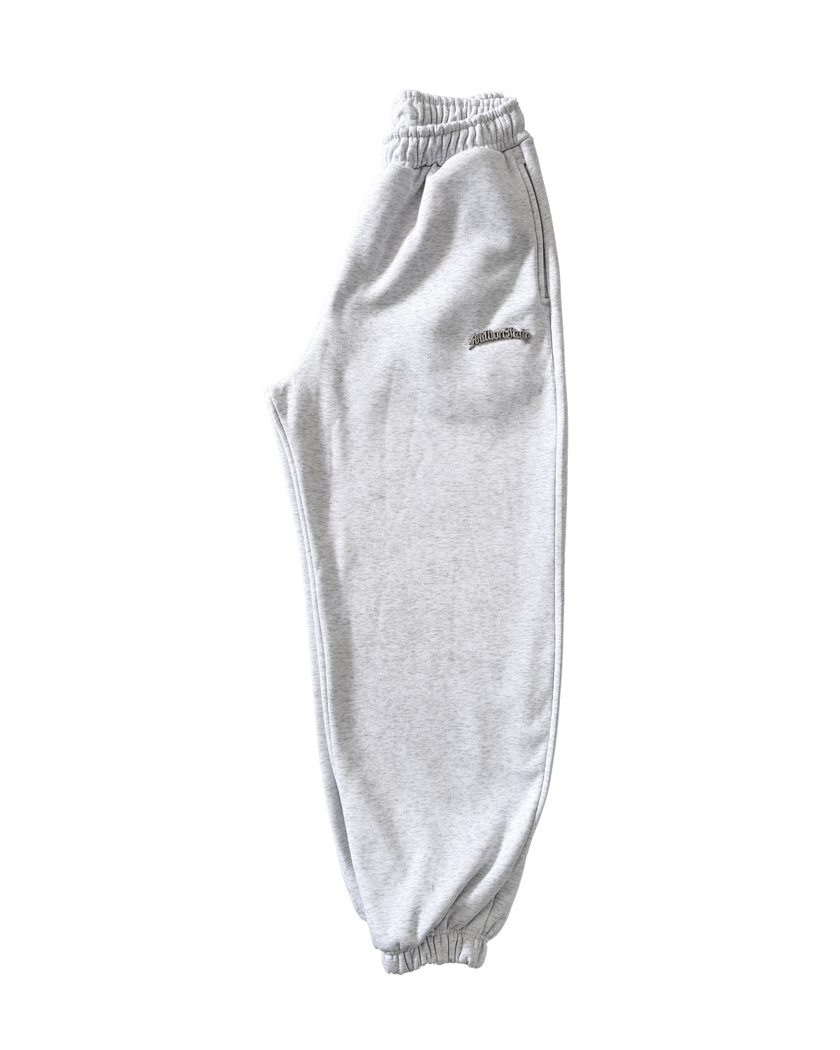 Jogginghose Logo Metall Grau